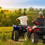 Riding an Quad 1 safari atv quad ierapetra